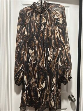 70’s inspired cocktail dress